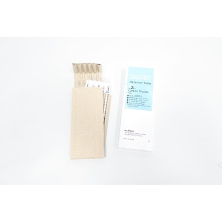 Gastec CARBON DIOXIDE DETECTOR TUBES GAS ANALYSIS Parts, 10PK 2L 00325